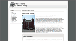 Desktop Screenshot of co.carroll.ar.us
